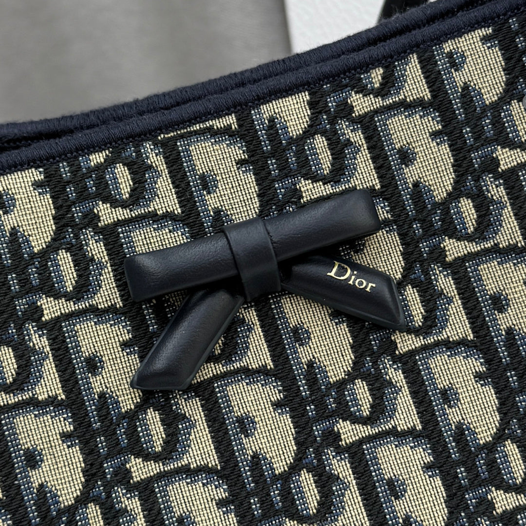 Dior 2026 Promenade Bag 27cm Canvas Suede Leather