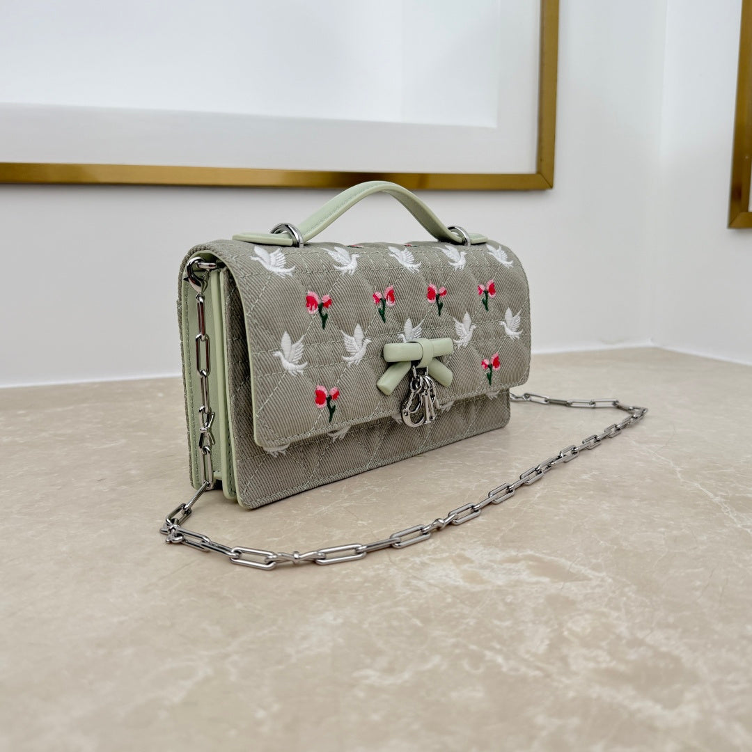 Dior 2026 Dioramour My Dior Bag 21cm Multicolor Lambskin