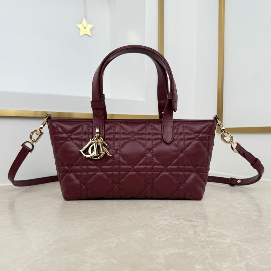 Dior 2026 Small Toujours Bag 23cm Leather
