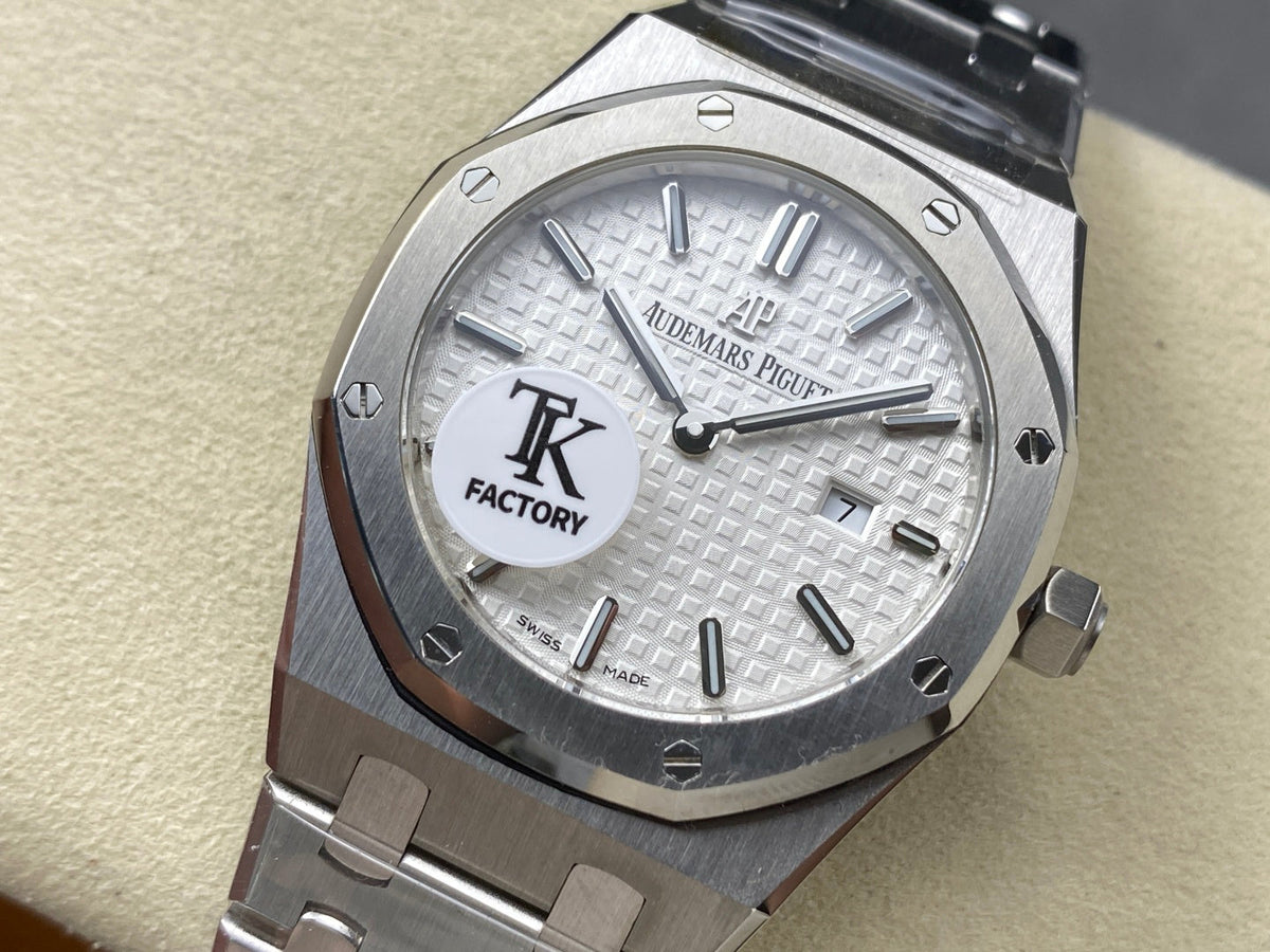 Audemars Piguet Royal Oak White Steel 33mm Watch