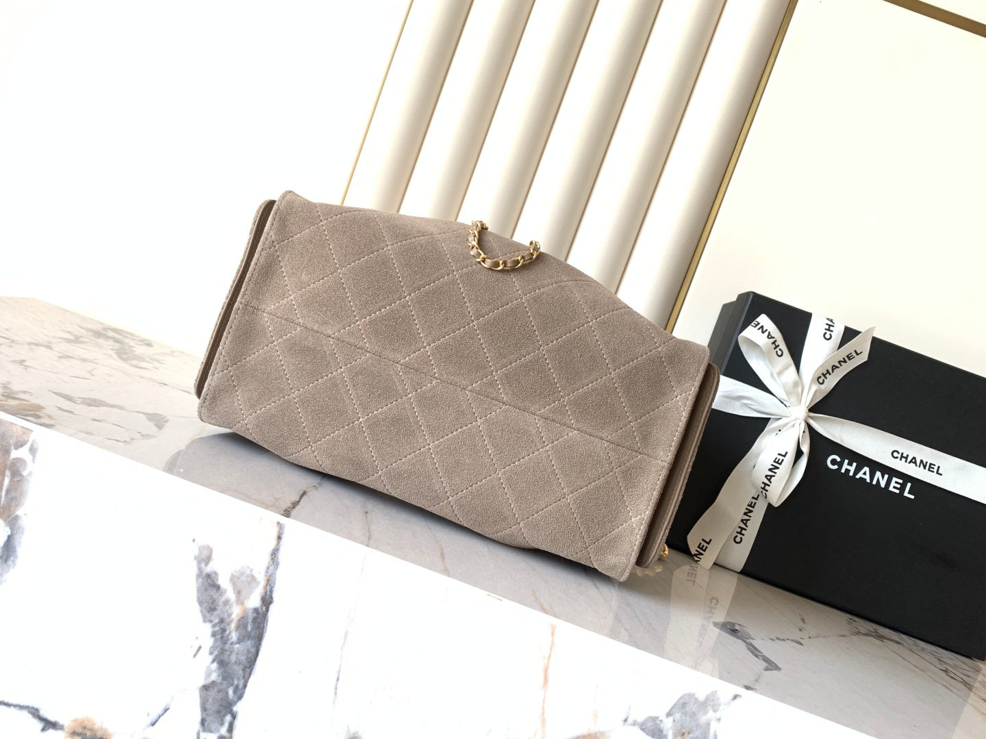 Chanel 2026 Hobo Bag 22cm And 30cm Suede Leather
