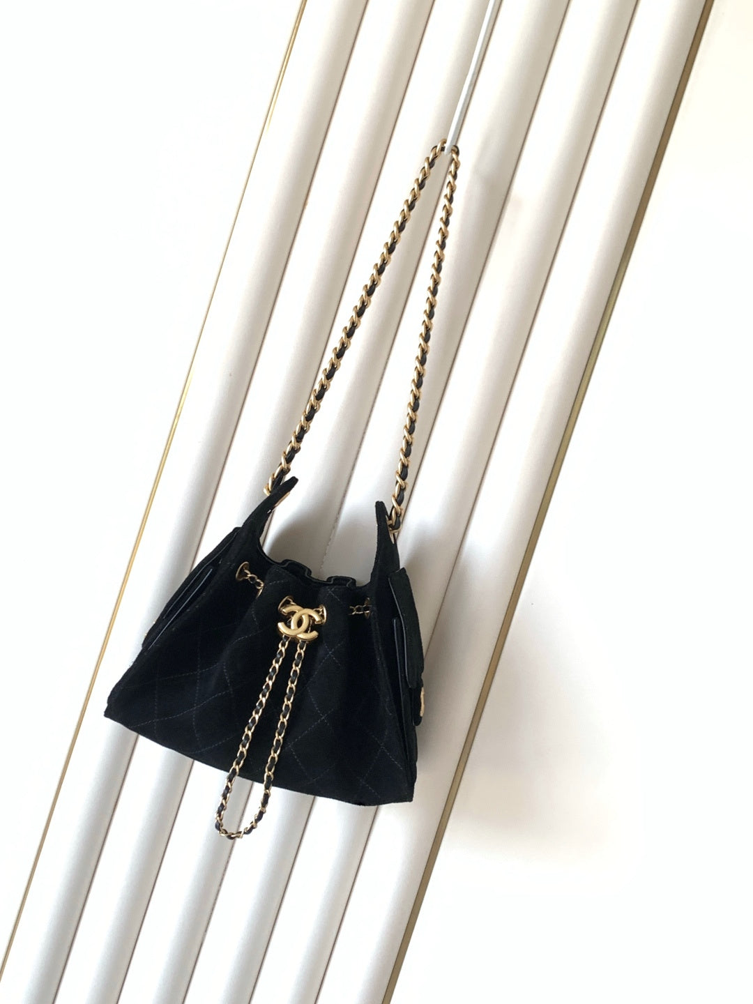 Chanel 2026 Hobo Bag 22cm And 30cm Suede Leather