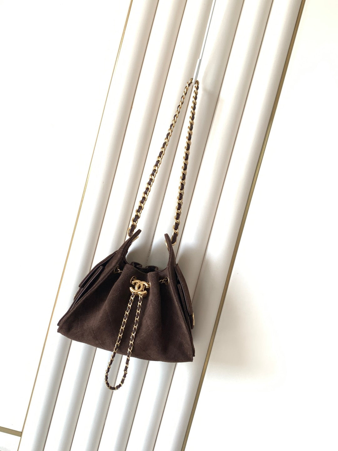 Chanel 2026 Hobo Bag 22cm And 30cm Suede Leather