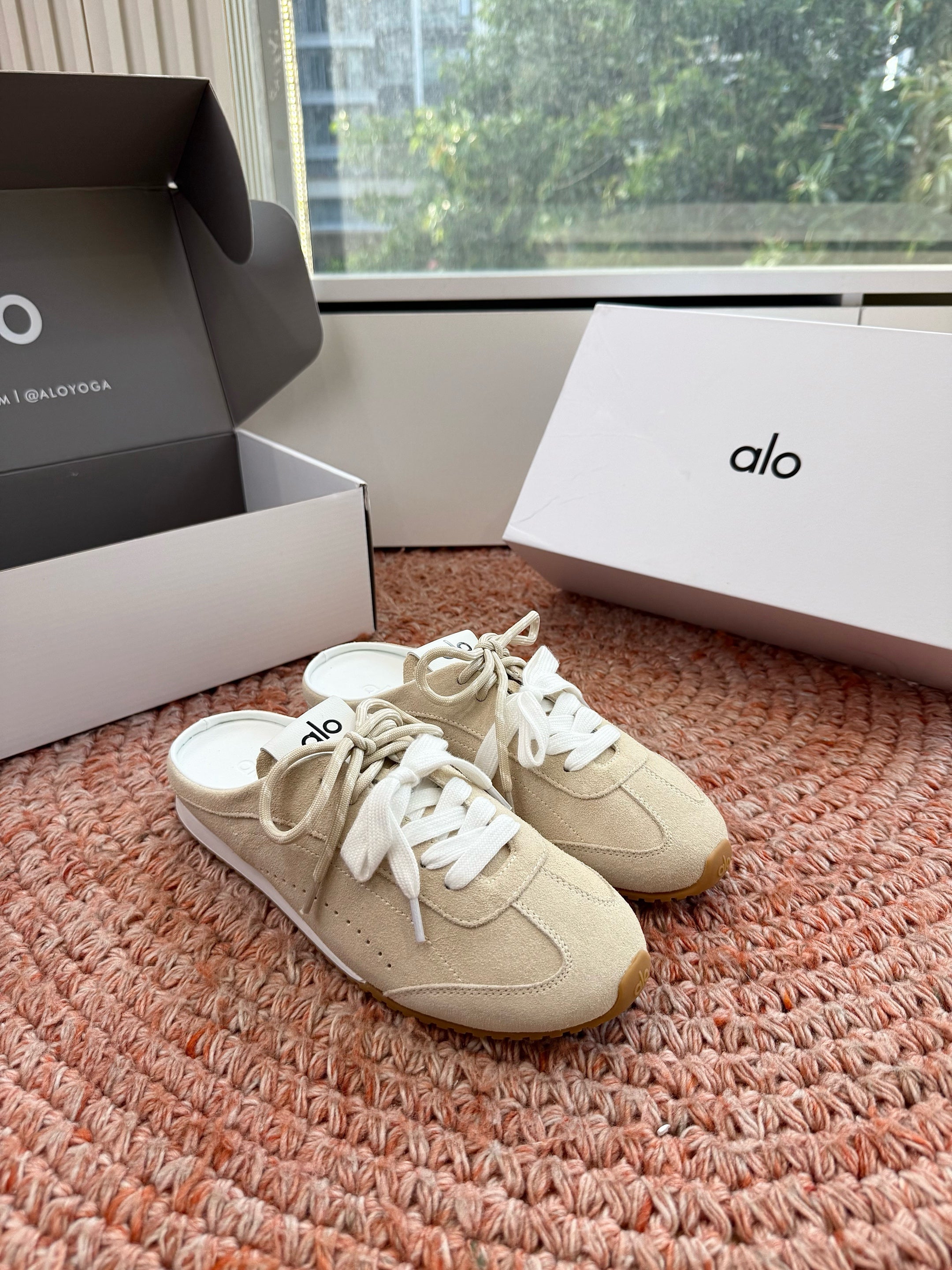Alo 2026 Mule Suede Leather 841419