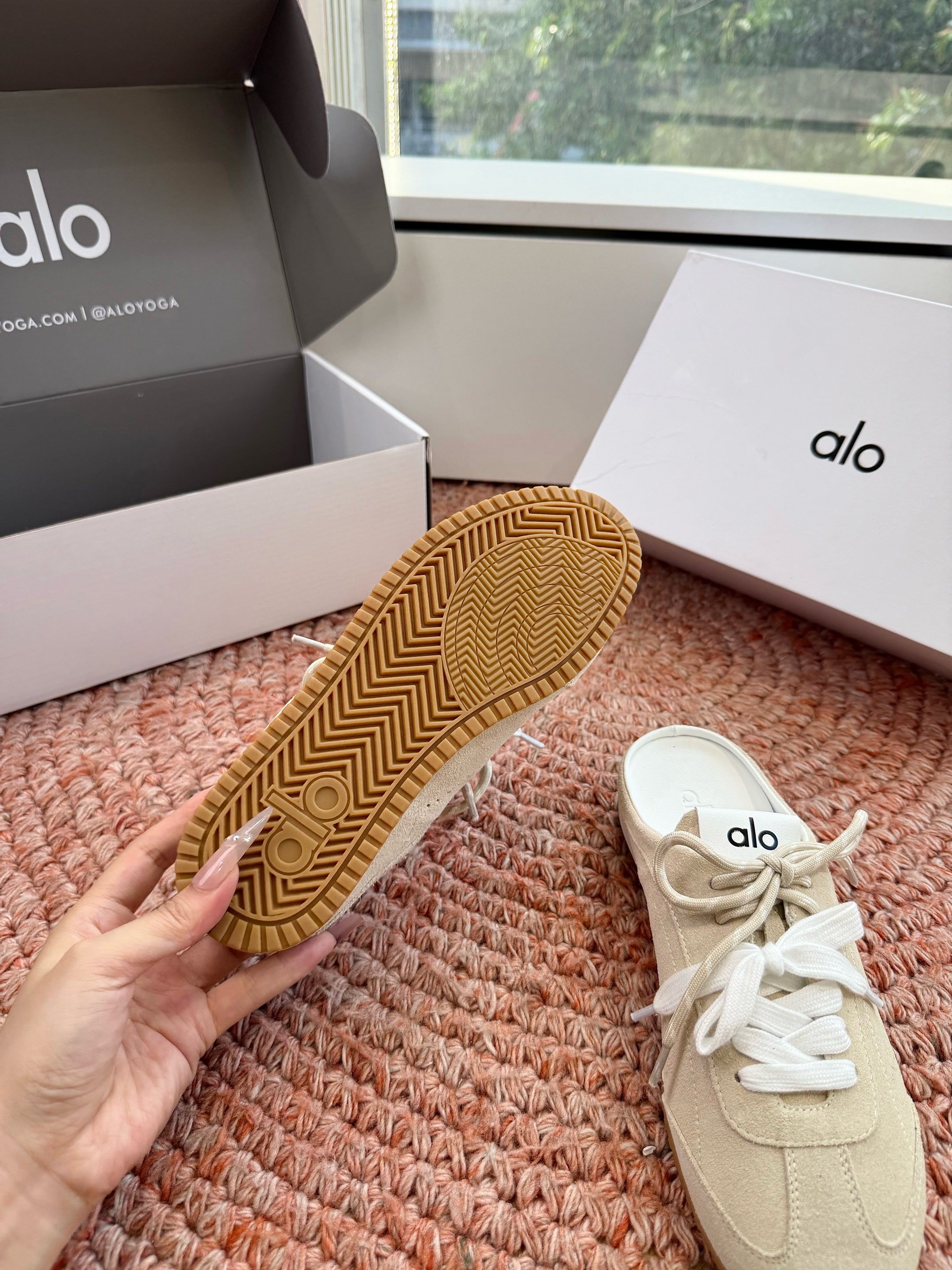 Alo 2026 Mule Suede Leather 841419