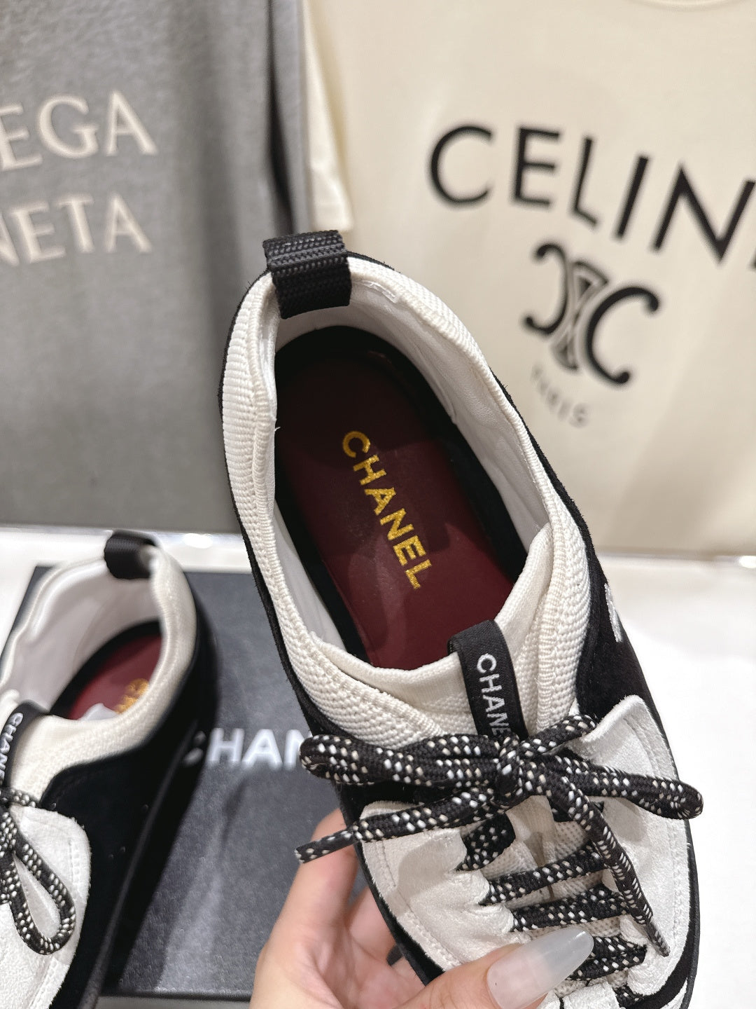 Channel 2026 Sneaker Calfskin And Suede 896465