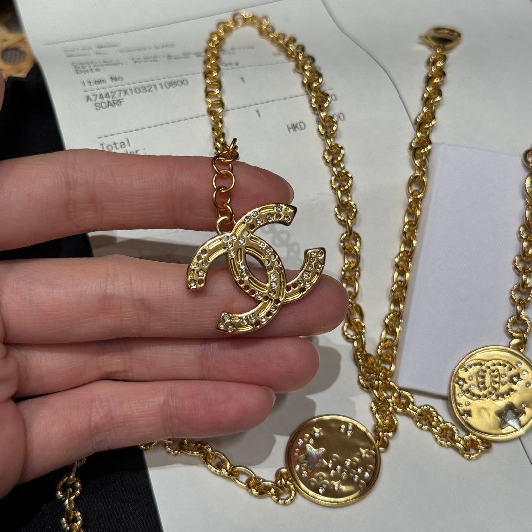 Chanel 2026 CC Coin Charm Chain Belt