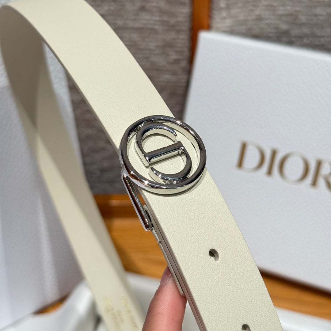 Dior 2026 Montaigne Reversible Belt 25mm Cowhide 193847