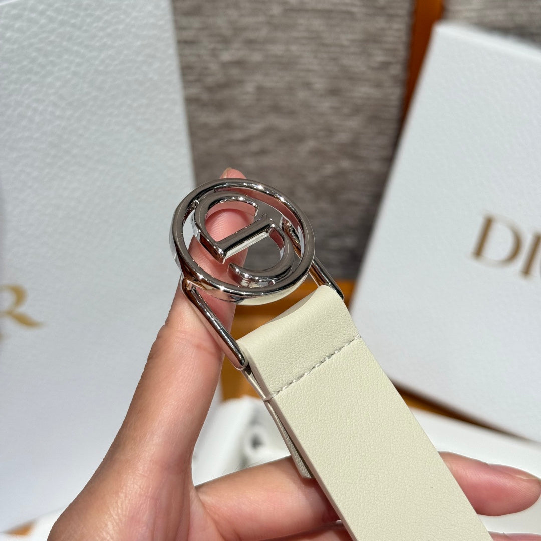 Dior 2026 Montaigne Reversible Belt 25mm Cowhide 193847