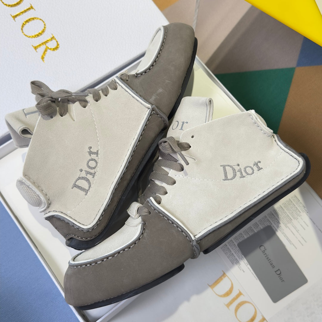Dior 2026 Roadie Lace-Up Sneakers Suede 966738