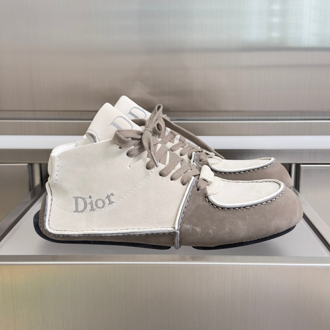 Dior 2026 Roadie Lace-Up Sneakers Suede 966738