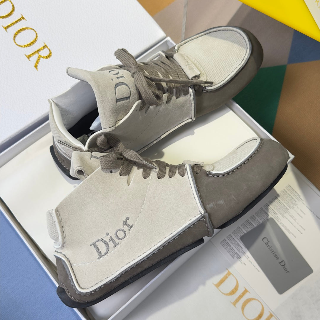 Dior 2026 Roadie Lace-Up Sneakers Suede 966738