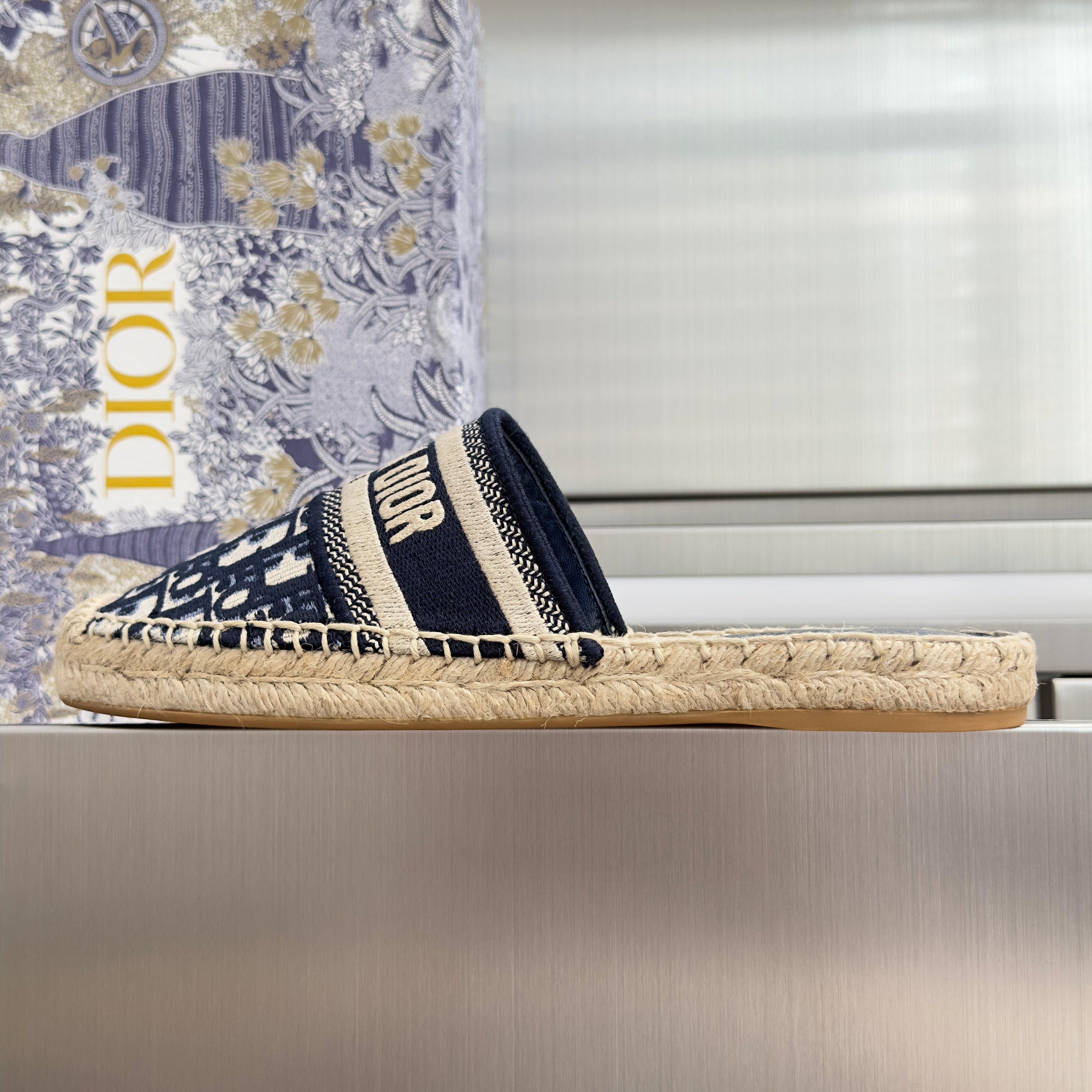 Dior 2026 Granville Espadrille Mule Fabric 972431