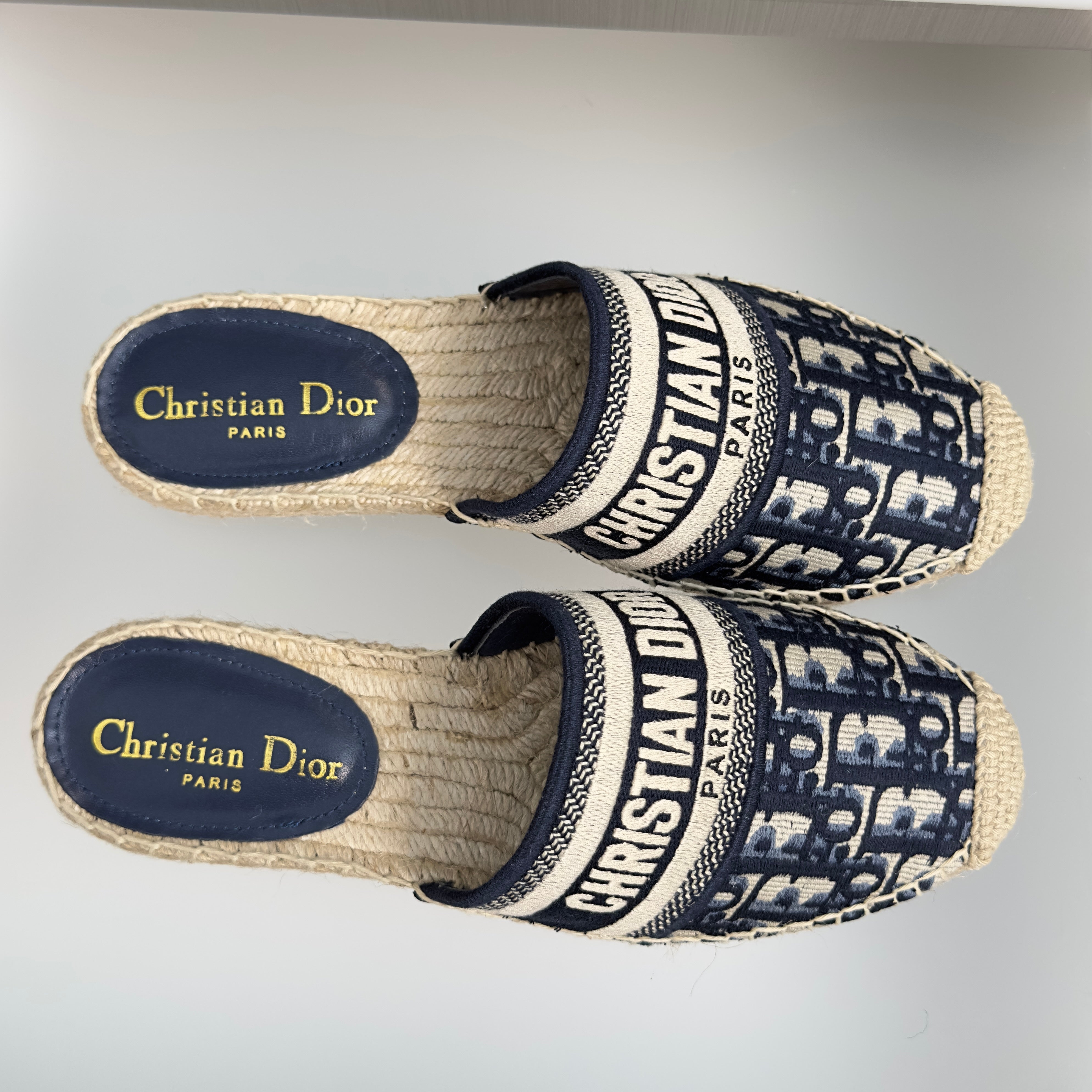 Dior 2026 Granville Espadrille Mule Fabric 972431
