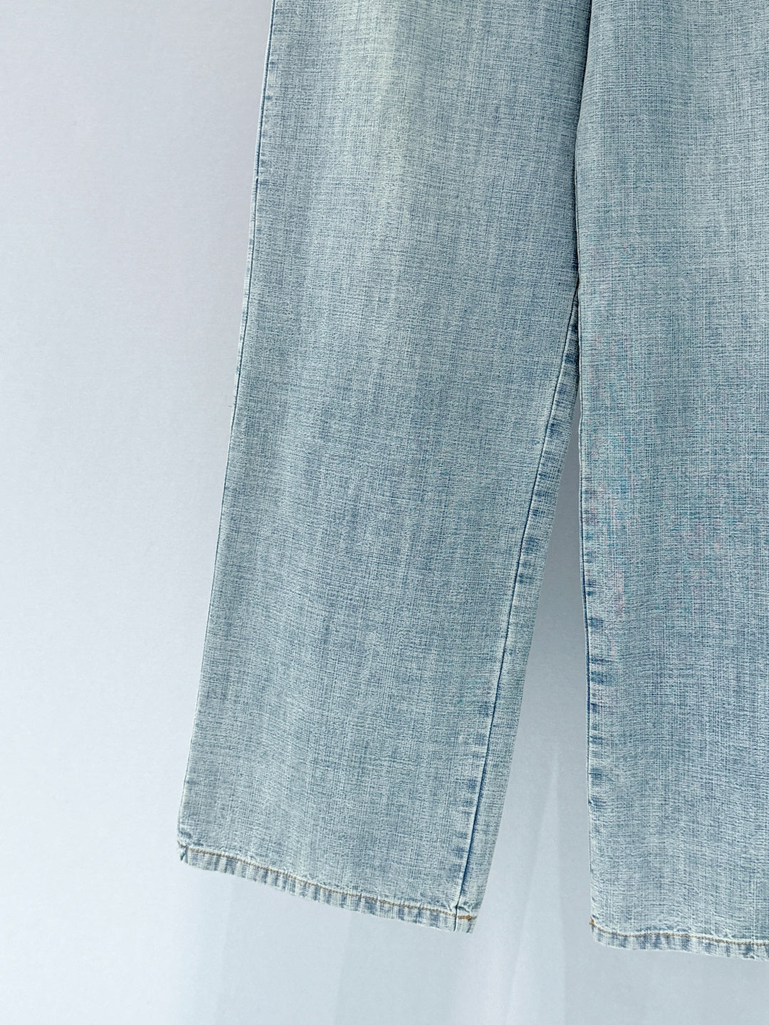 Miumiu 2026 Denim Pant Light Blue Cotton