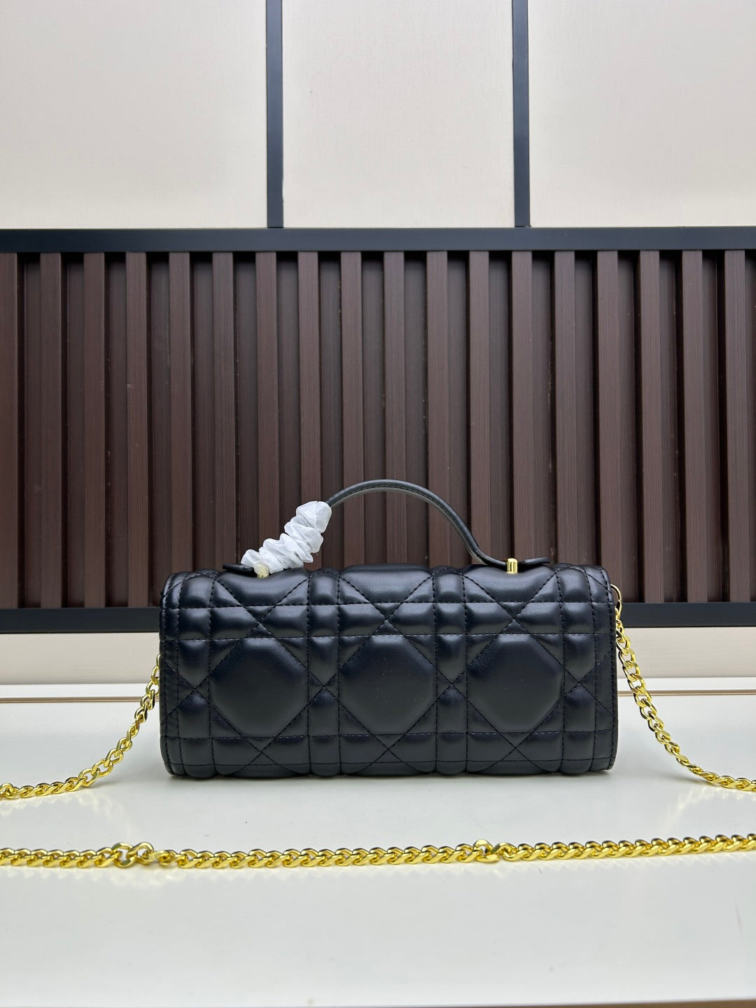 Dior 2026 Miss Caro Top Handle Pouch 24cm Lambskin