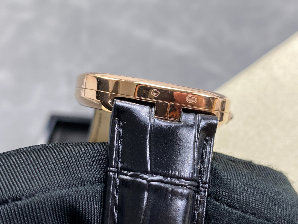 Patek Philippe Golden Ellipse 40mm Black Dial Rose Gold Case
