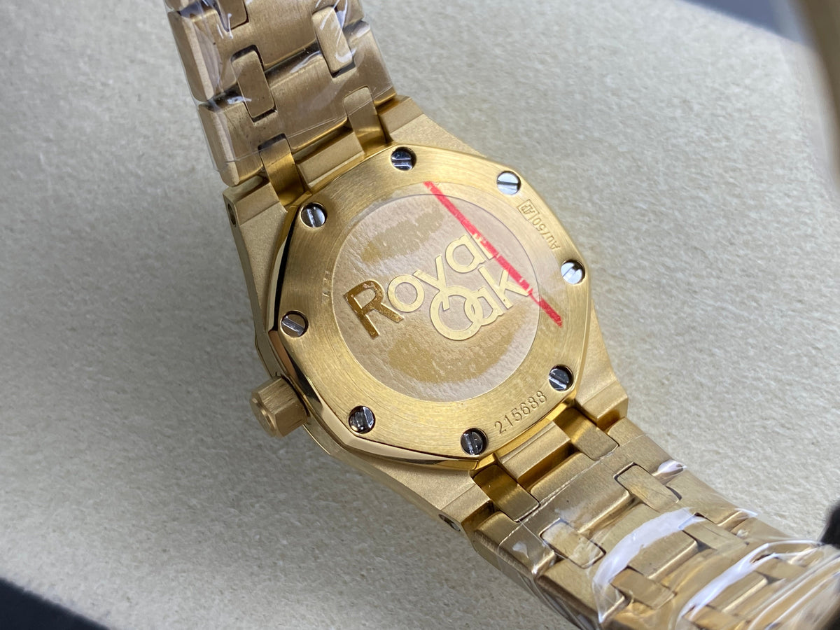 Audemars Piguet Royal Oak Lady 23mm Gold Case Mop Dial