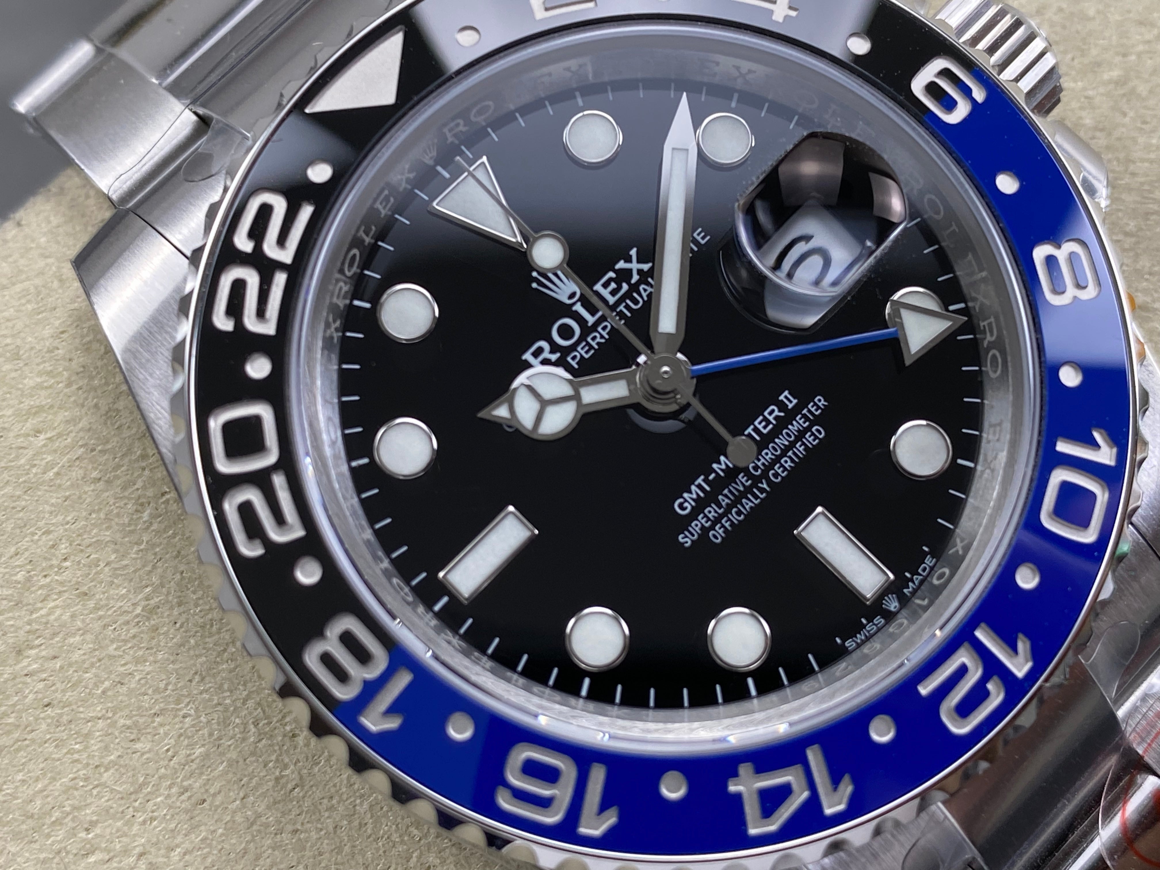 Rolex GMT- Master II Black Blue