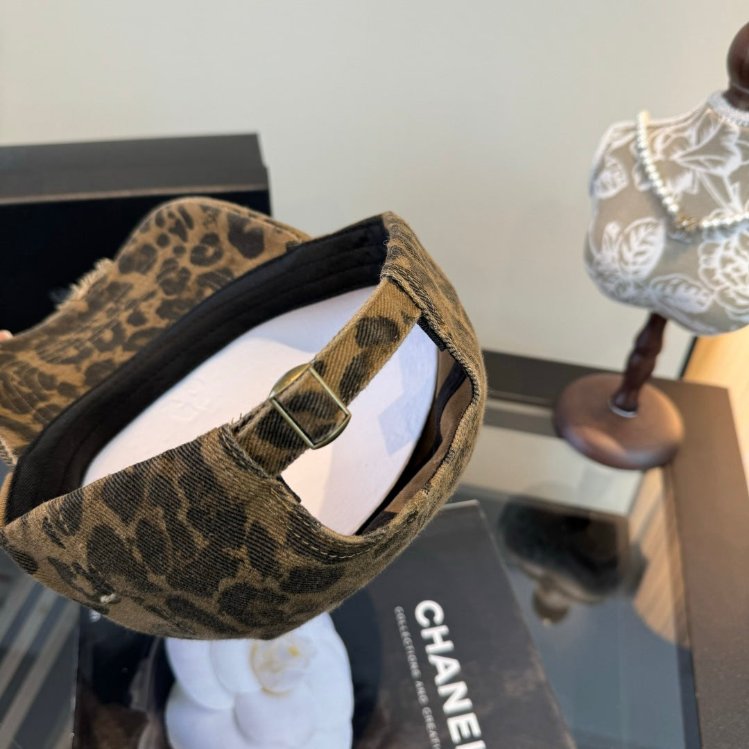 Chrome Hearts Kaki Brown Baseball Cap Hat 497924