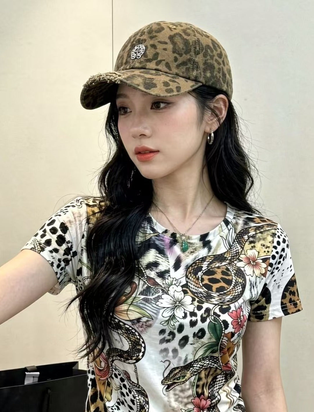 Chrome Hearts Kaki Brown Baseball Cap Hat 497924