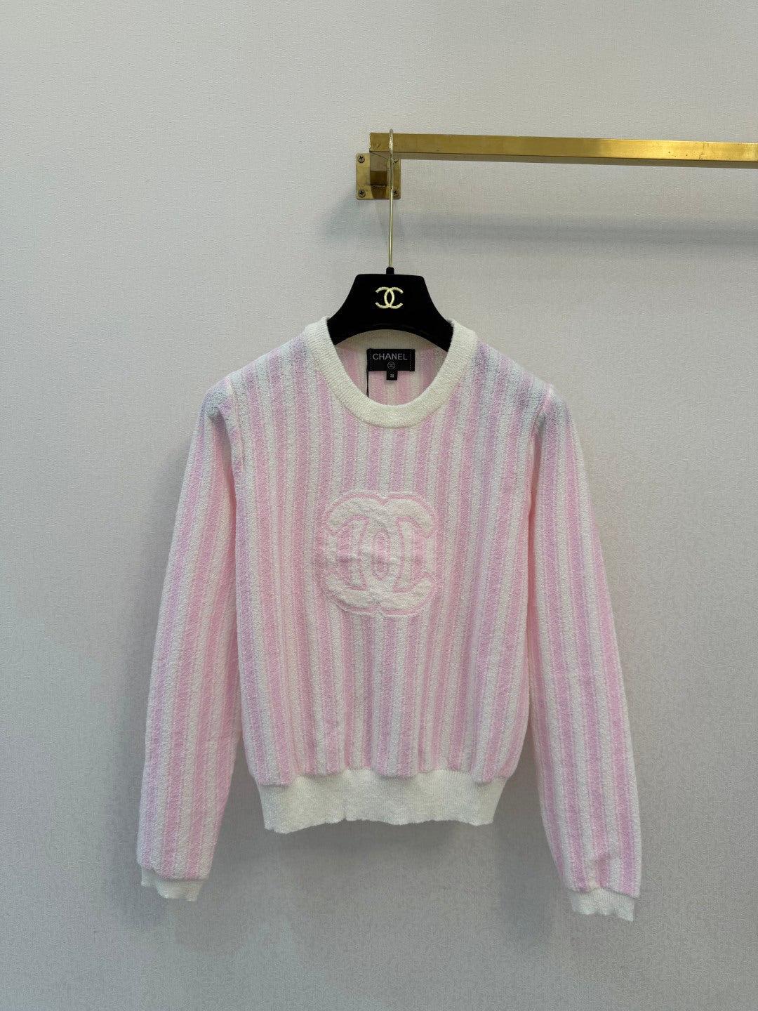 Chanel 2026 Striped Sweater Wool 417561