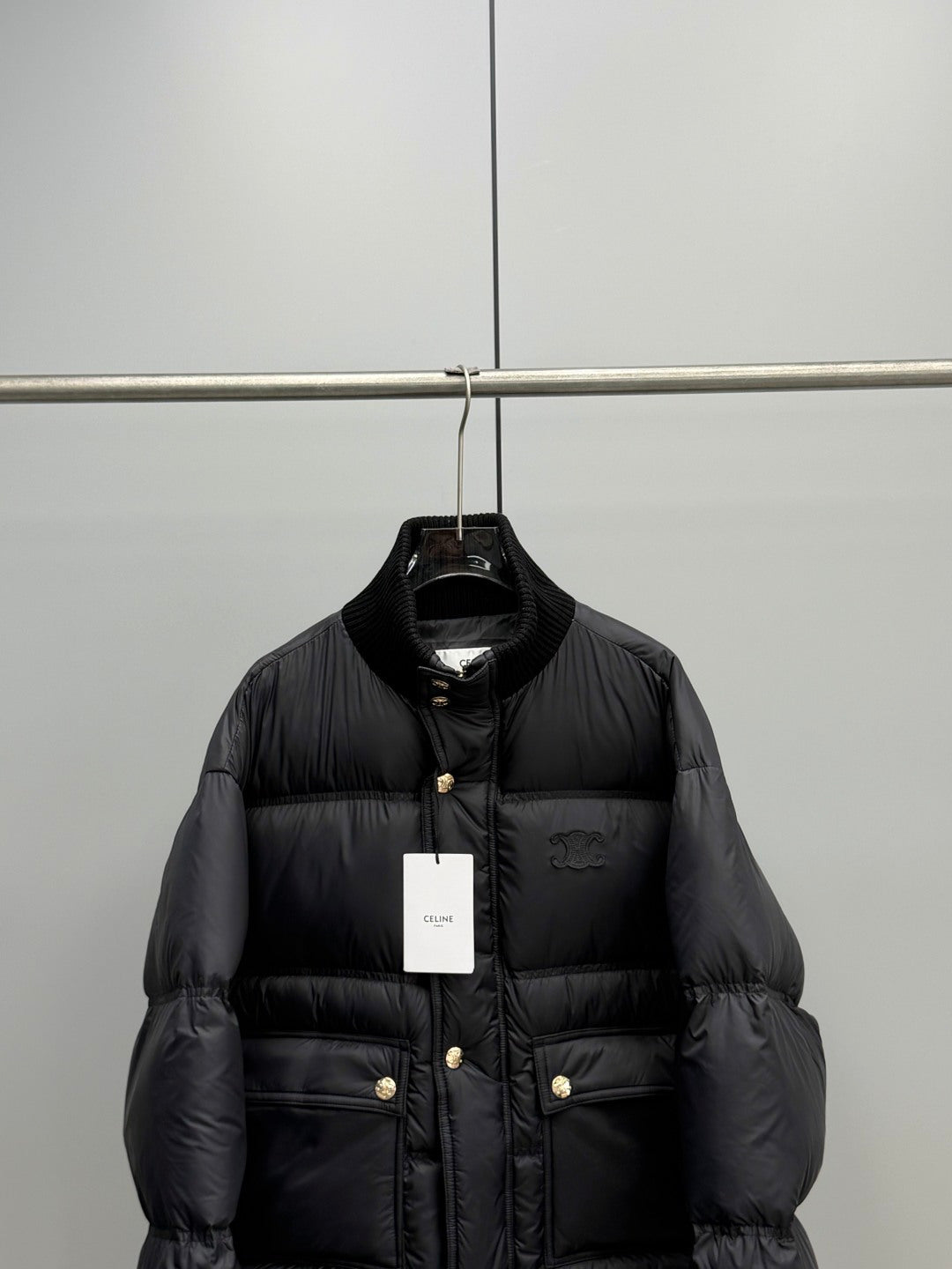 Celine 2026 Puffer Jacket Nylon Down 427755
