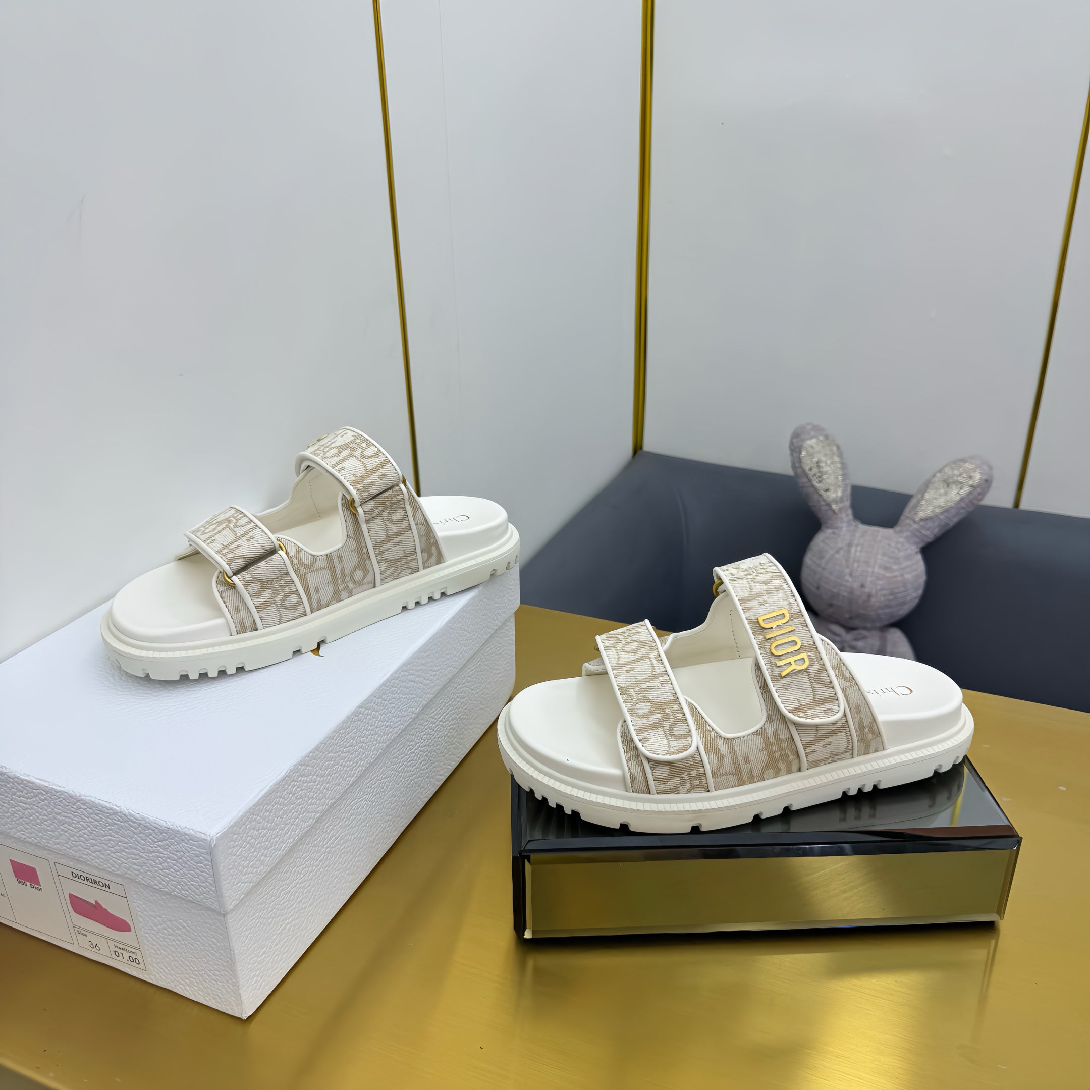 Dior 2026 Dioract Sandals Fabric 981791