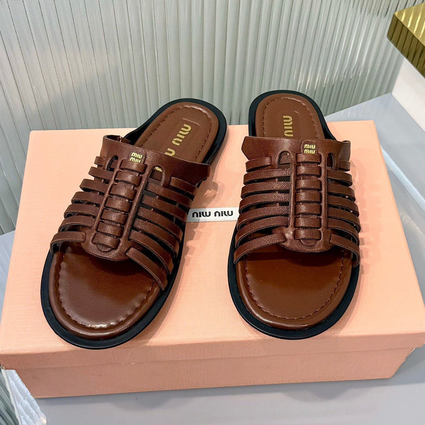Miumiu 2026 Slipper Nappa Leather 924434