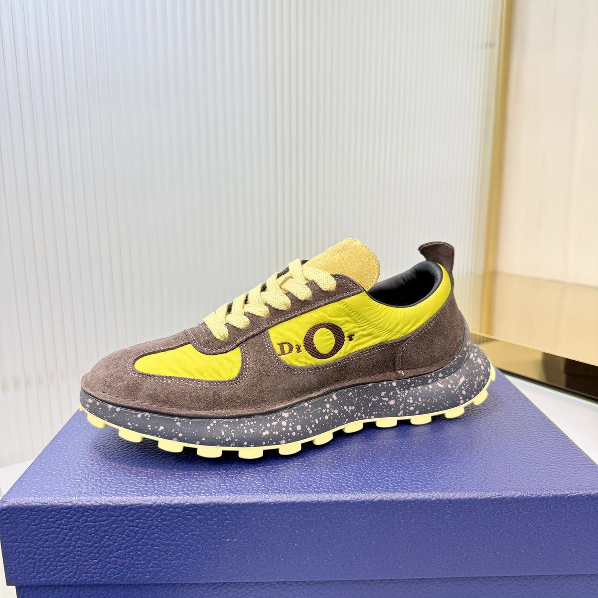 Dior 2026 Squash Sneakers Suede Fabric 141027