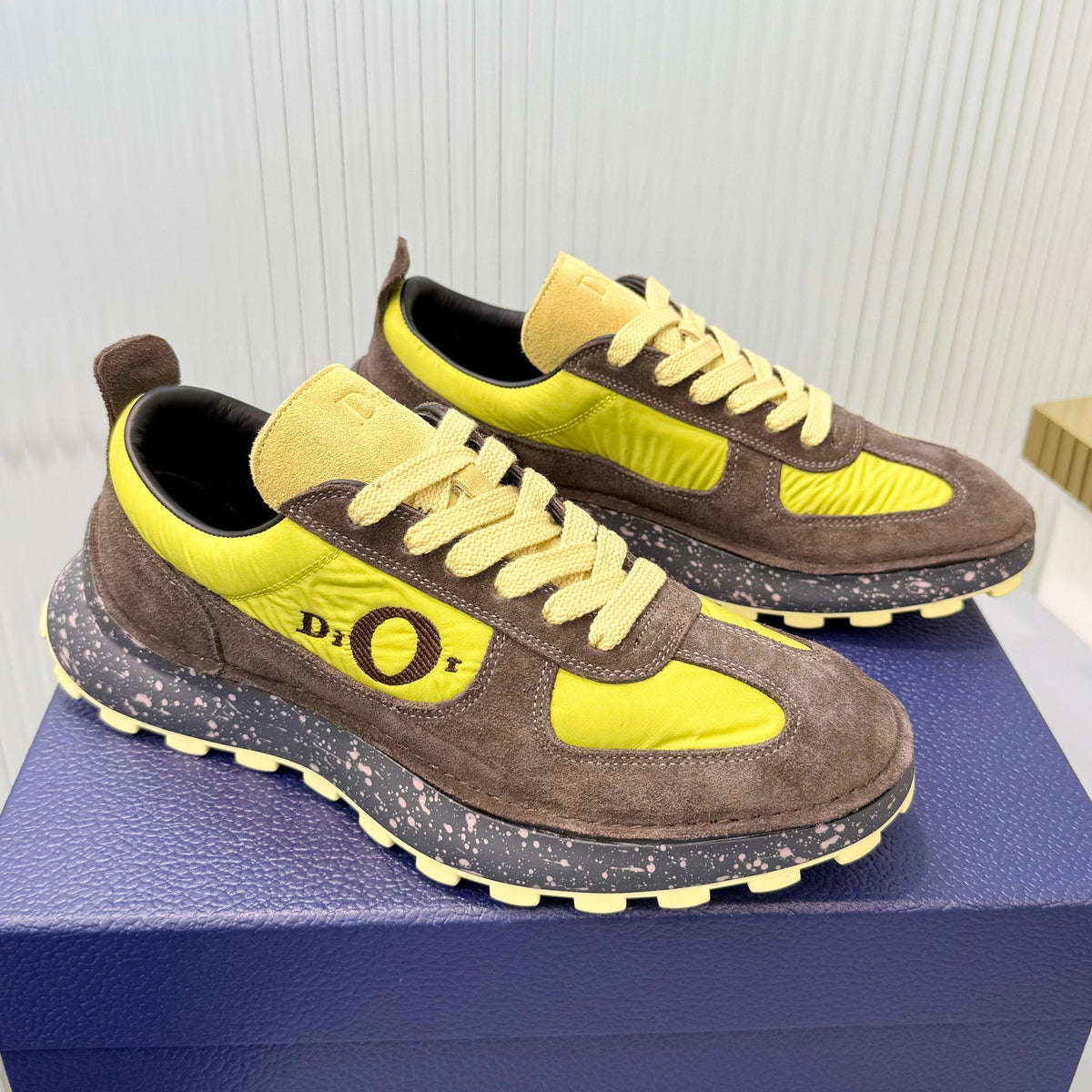 Dior 2026 Squash Sneakers Suede Fabric 141027