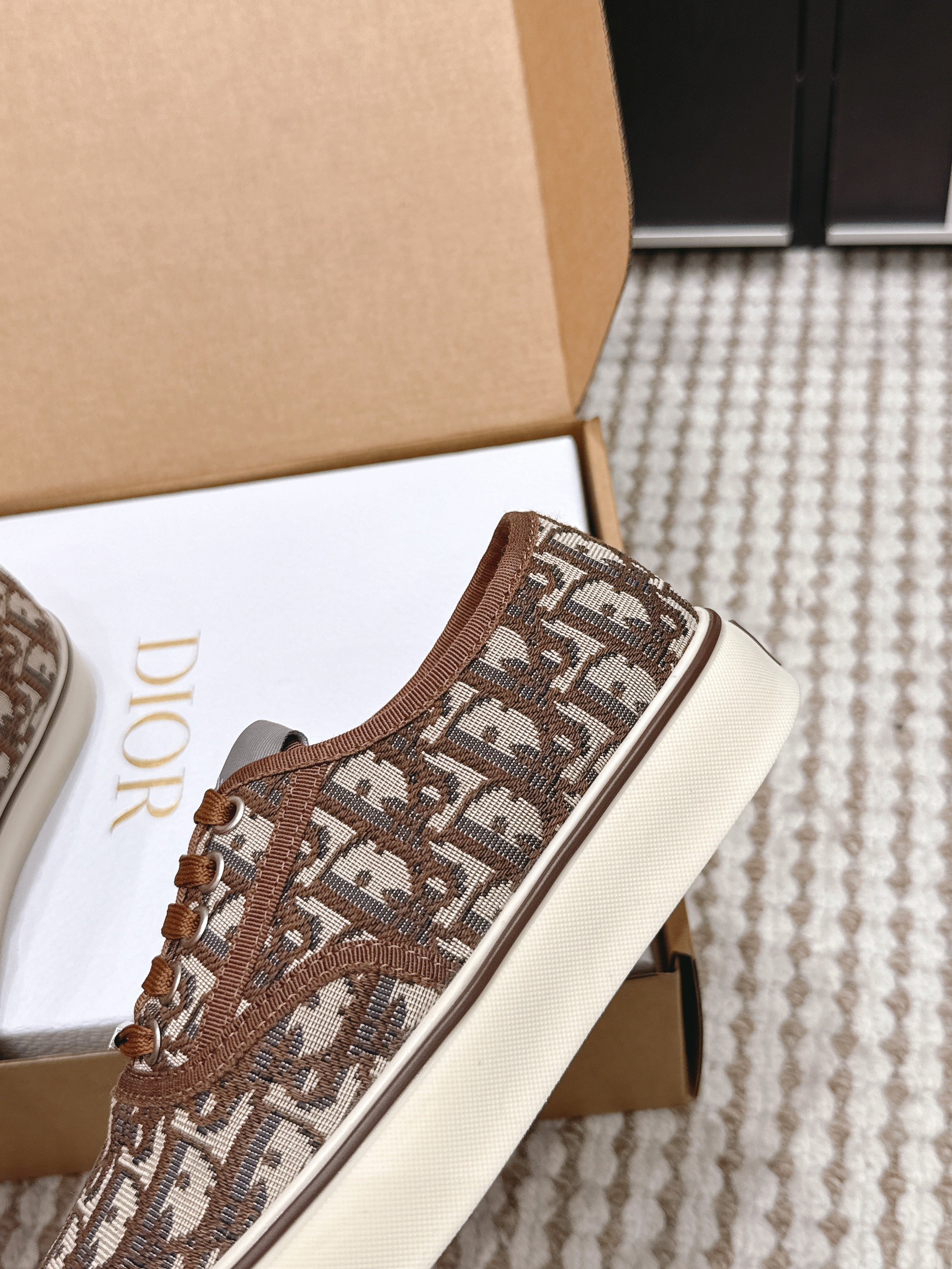 CD 26 Platform Sneaker Monogram Brown Canvas 632434