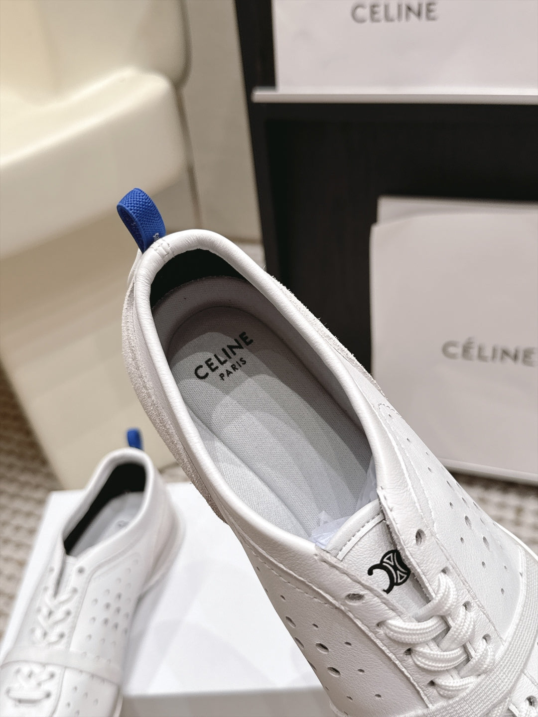 Celine 2026 Soft Sneakers Cowhide 101554