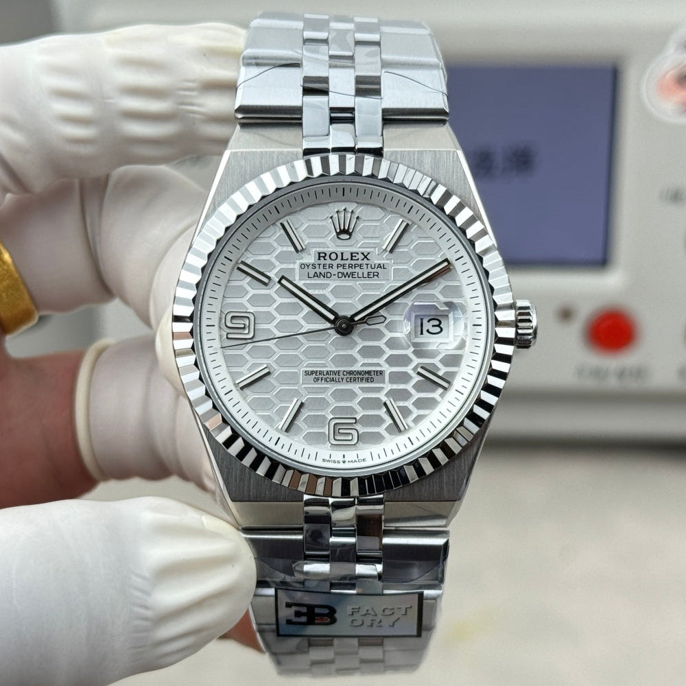 Rolex Land-Dweller White Dial