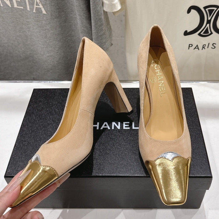 Chanel 2026 Pump 90mm Suede 852617