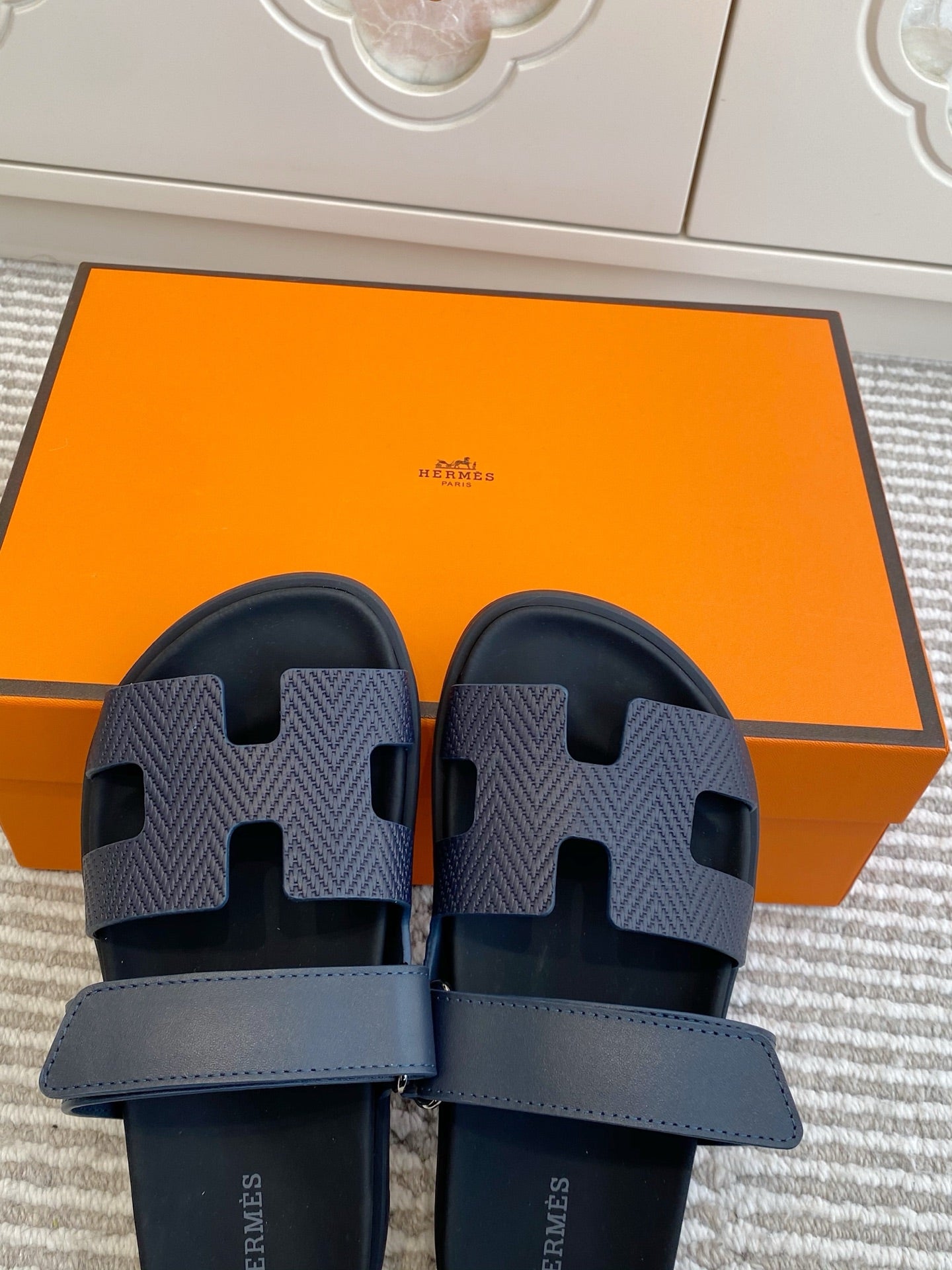 Hermes 2026 Chypre Sandal Leather 647814