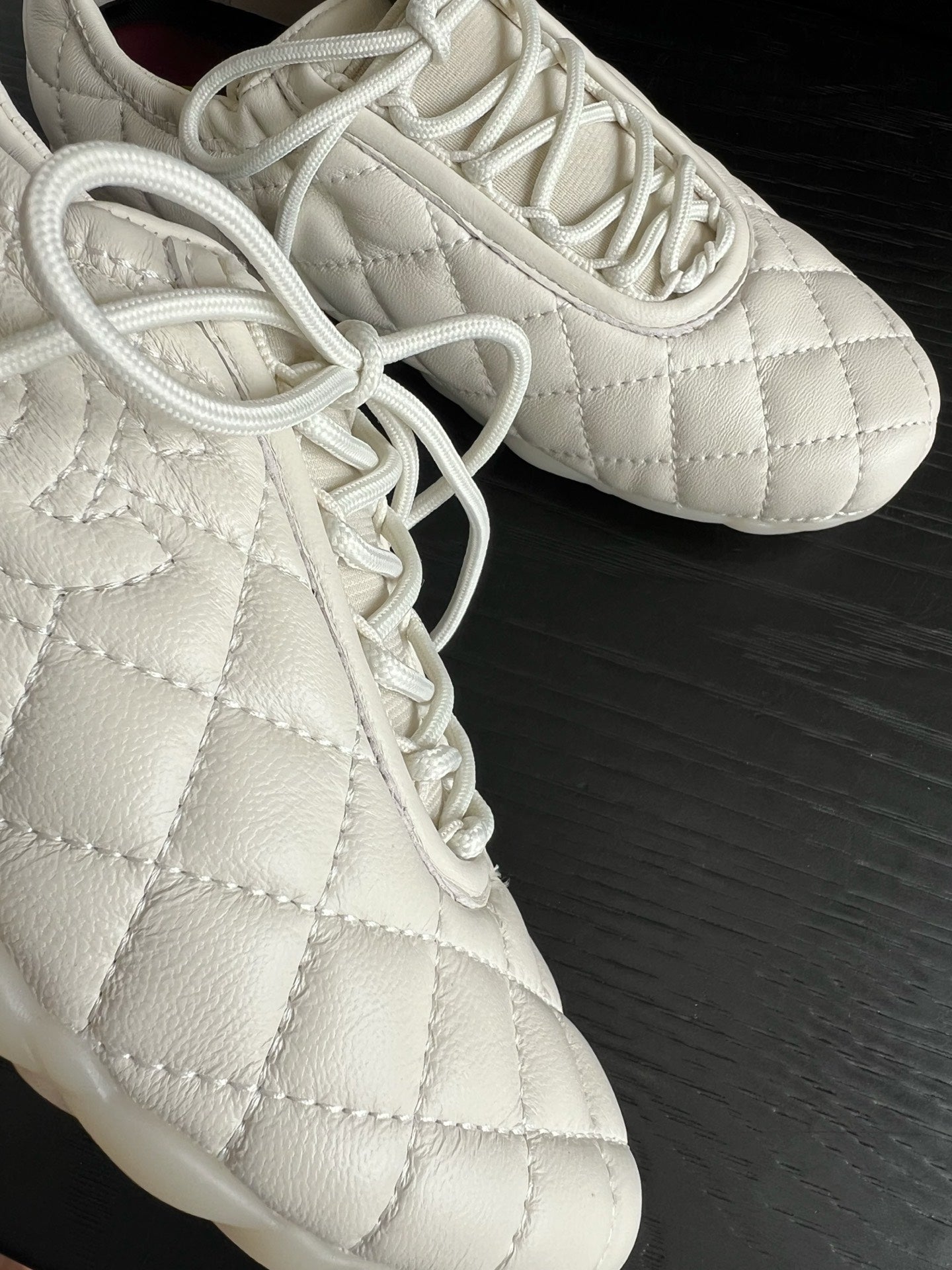 Chanel 2026 Quilted Sneakers Sheepskin 977189