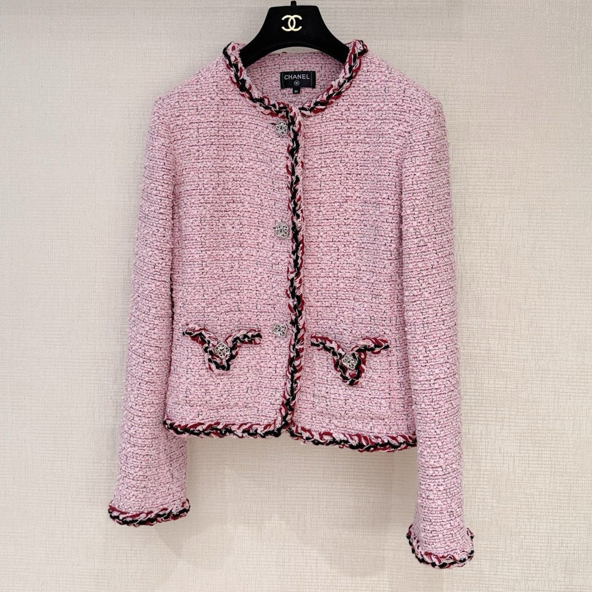 Chanel 2026 Jacket Pink Wool 418413