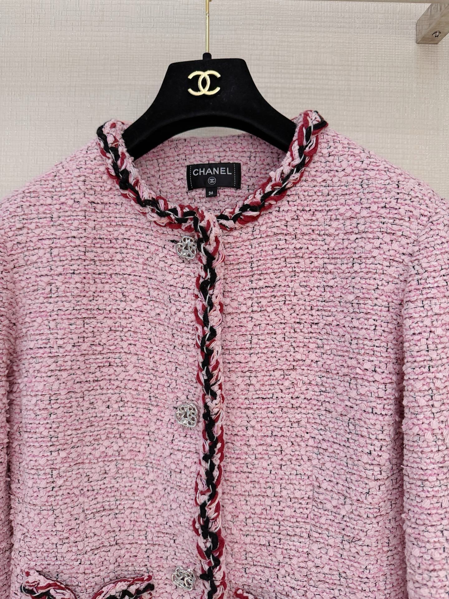 Chanel 2026 Jacket Pink Wool 418413