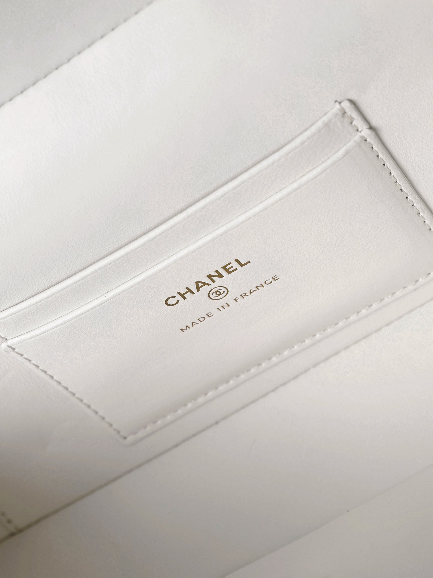 Chanel 2026 Crocodile Embossed Vanity Bag 25cm Leather
