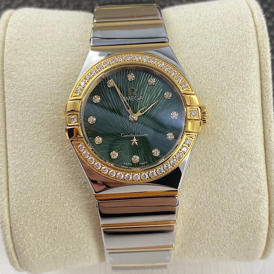 Omega Constellation Moonshine-Tone Diamonds 27mm Watch