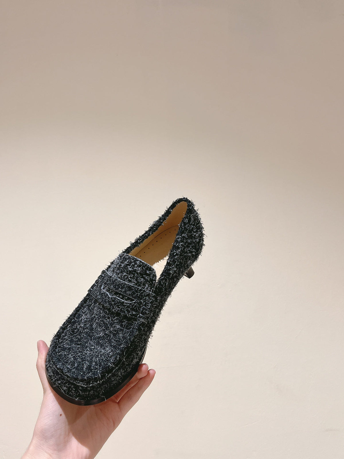 Loewe 2026 Campo Loafers Wool 653950