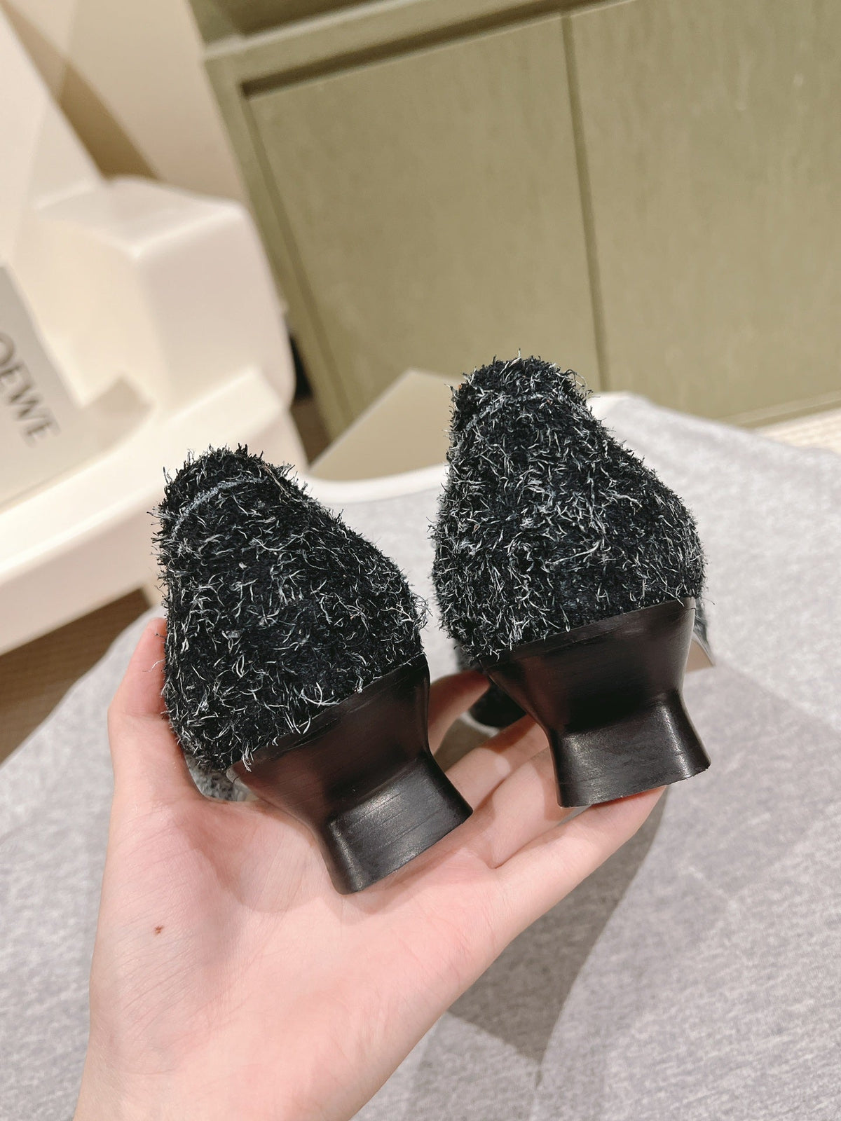 Loewe 2026 Campo Loafers Wool 653950