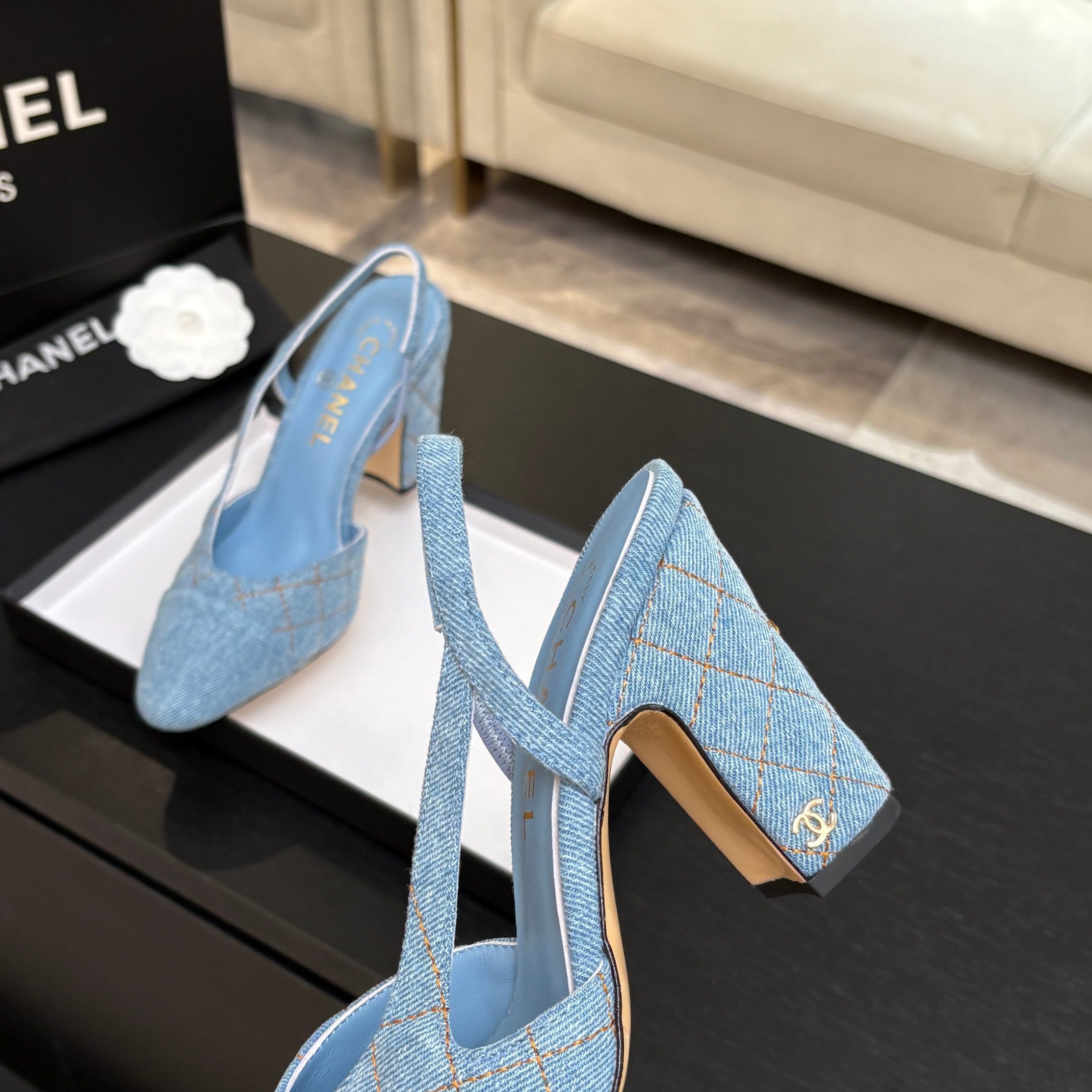 Chanel 2026 Shoe Denim Suede Sheepskin 958004