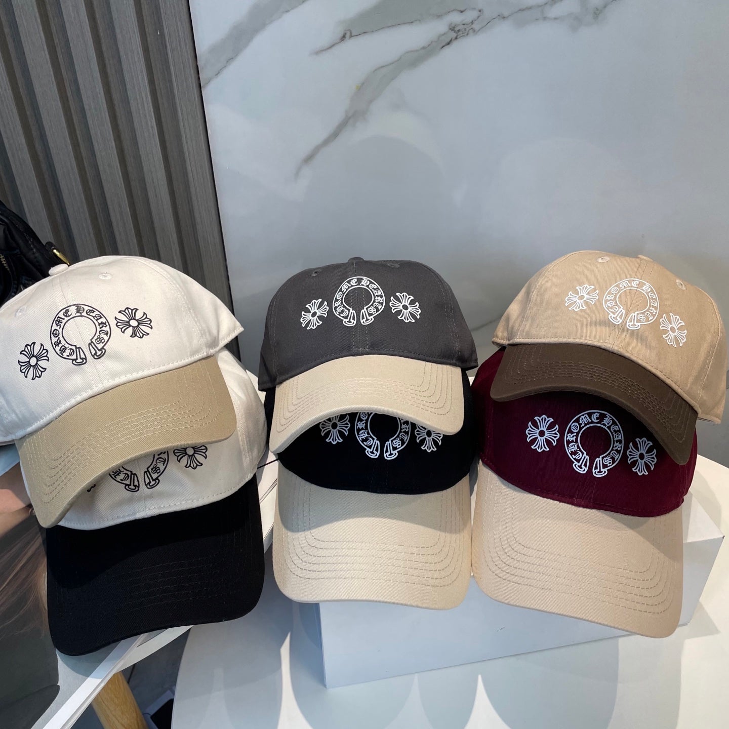 Chrome Hearts Cotton Baseball Cap 413120