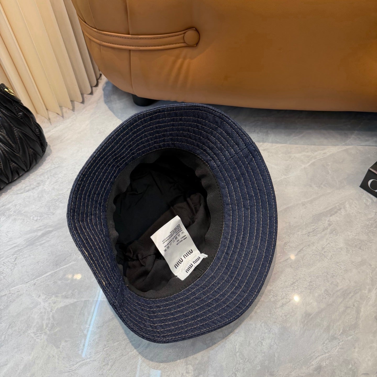 Miumiu Denim Bucket Hat 360757