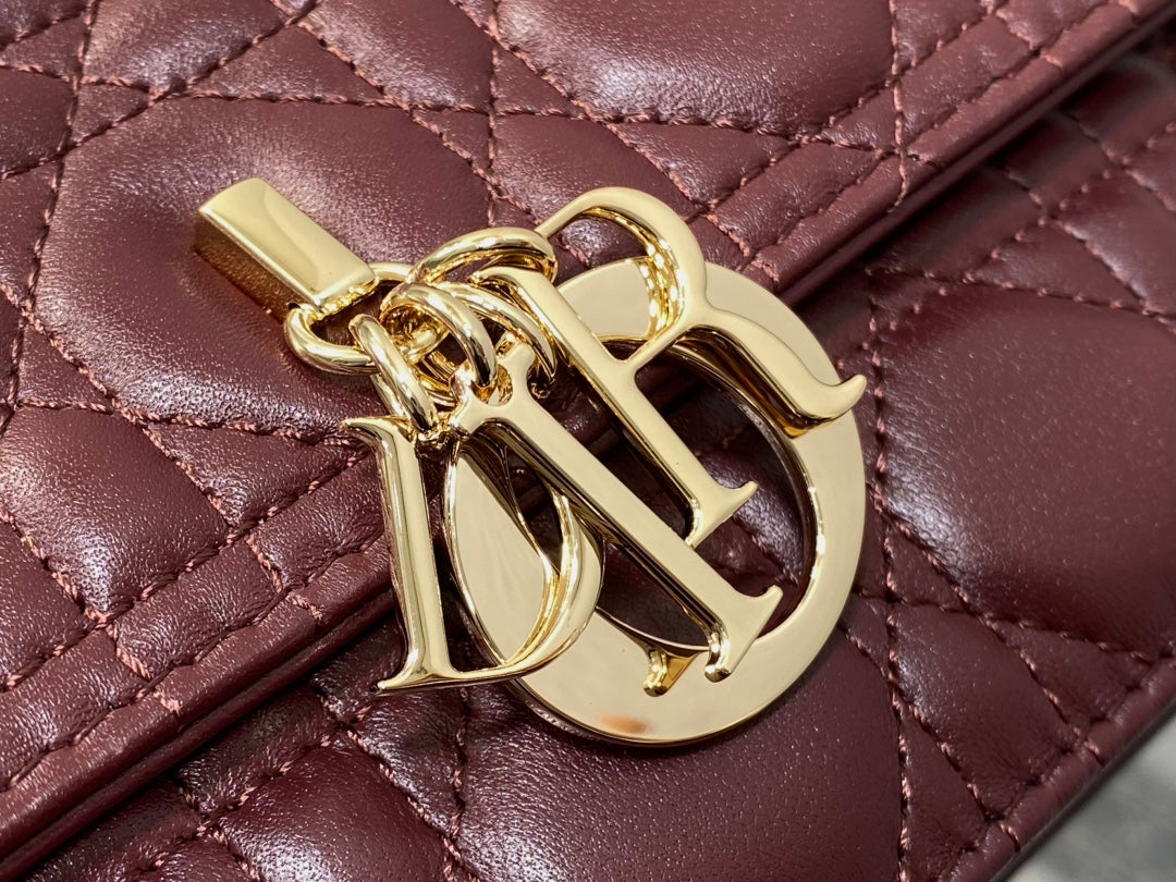 Dior 2026 My Dior Top Handle Bag 24cm Multicolors Quilted Leather