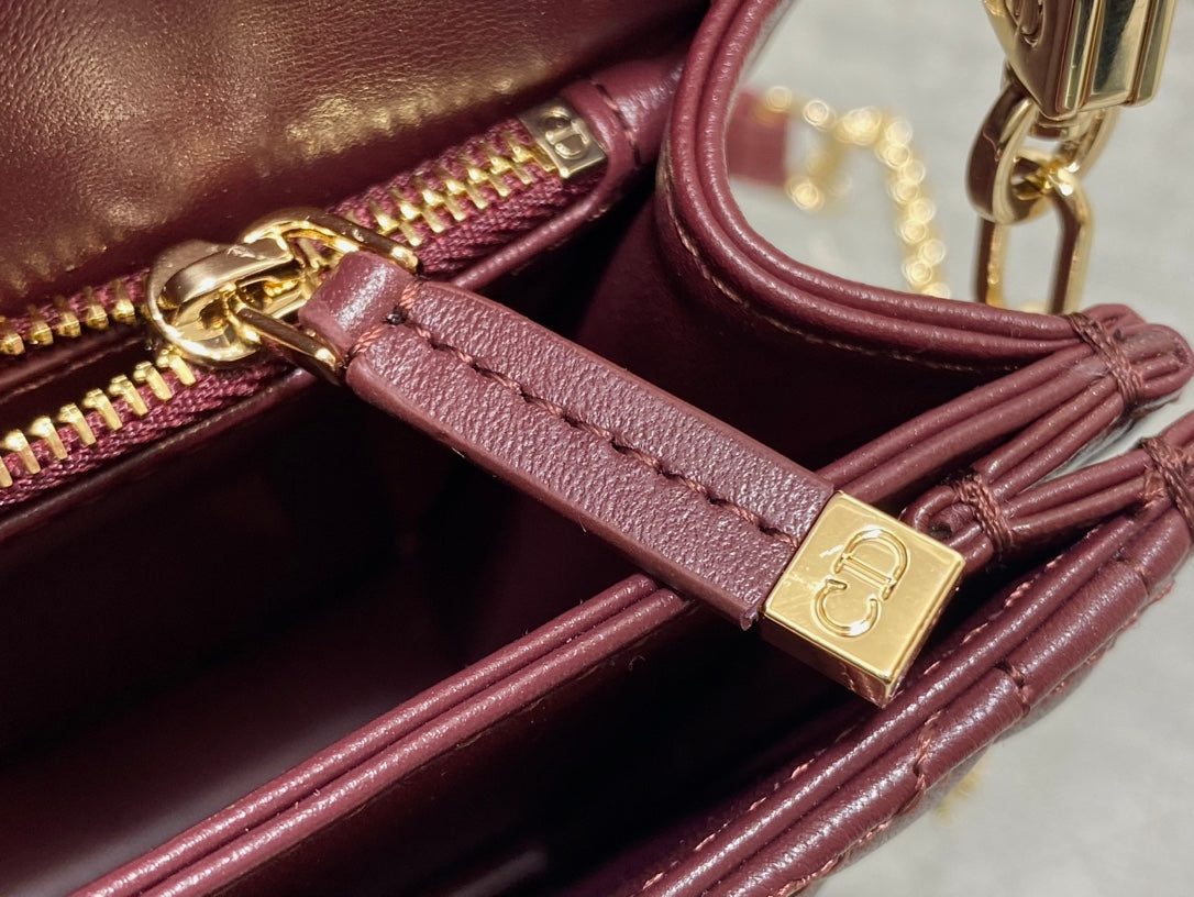 Dior 2026 My Dior Top Handle Bag 24cm Multicolors Quilted Leather