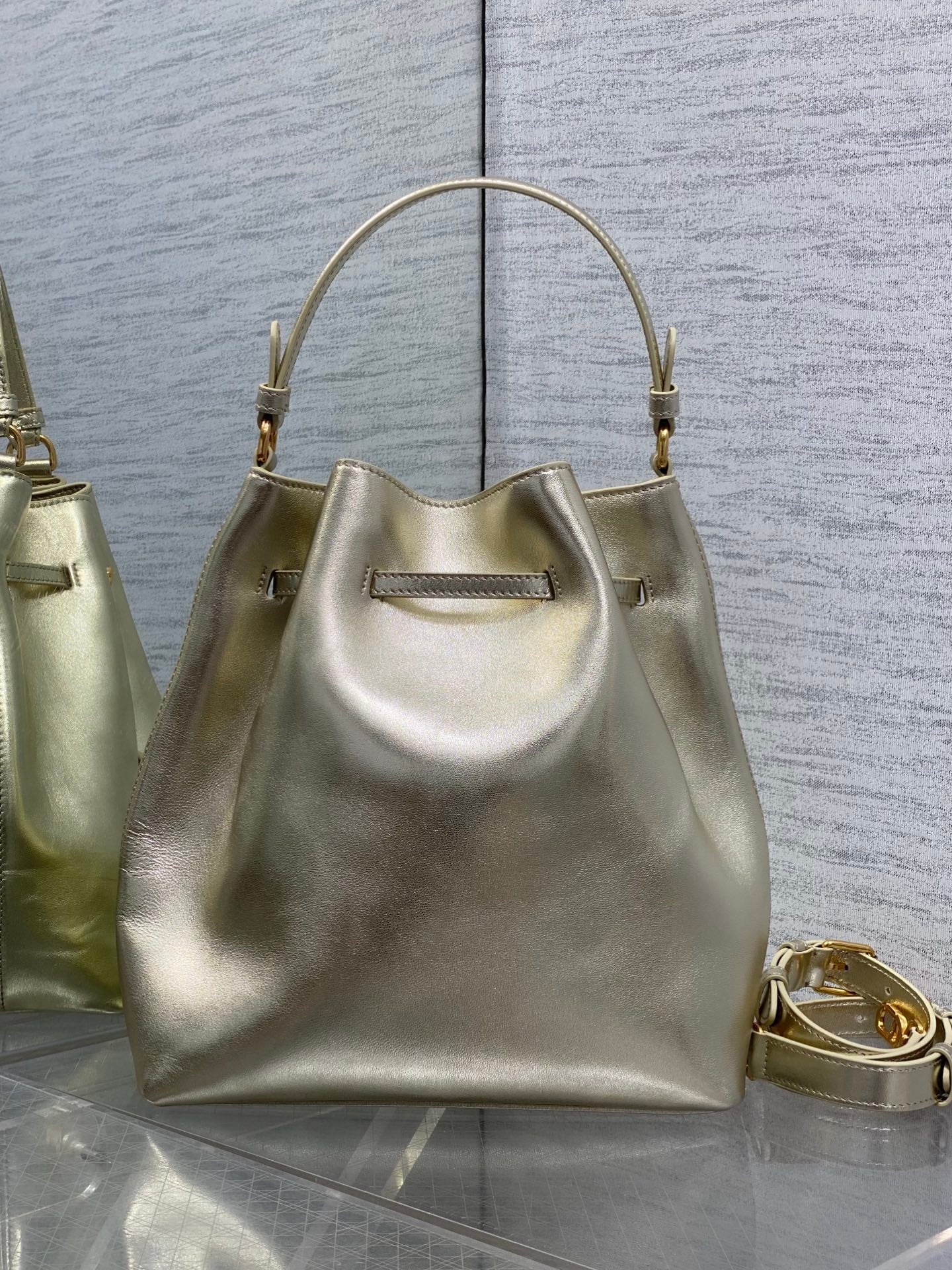 Dior 2026 Bucket Bag 27cm Suede Lambskin