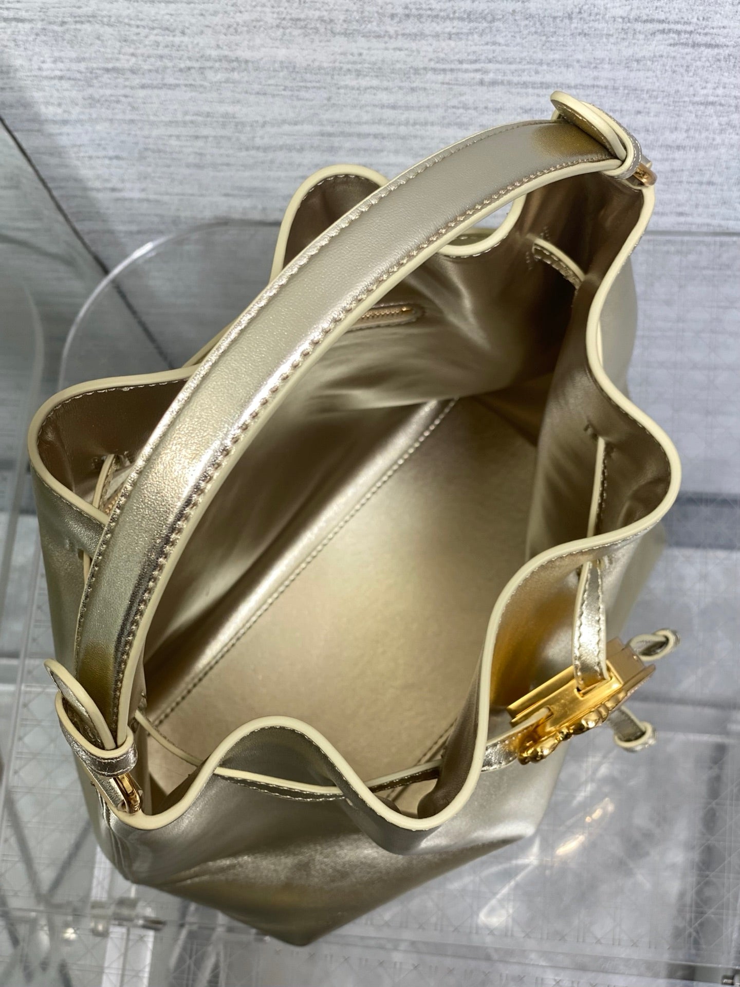 Dior 2026 Bucket Bag 27cm Suede Lambskin